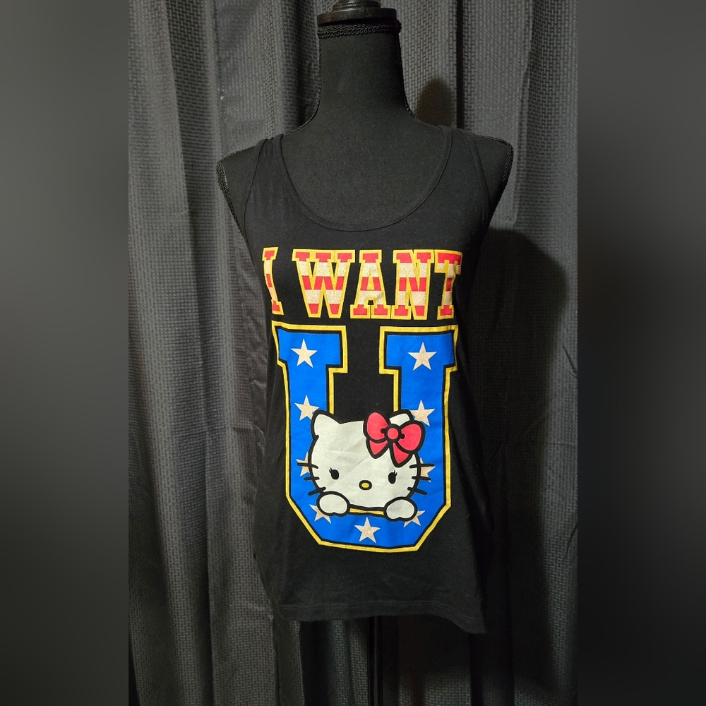 Hello Kitty America tank size Juniors Medium 7/8